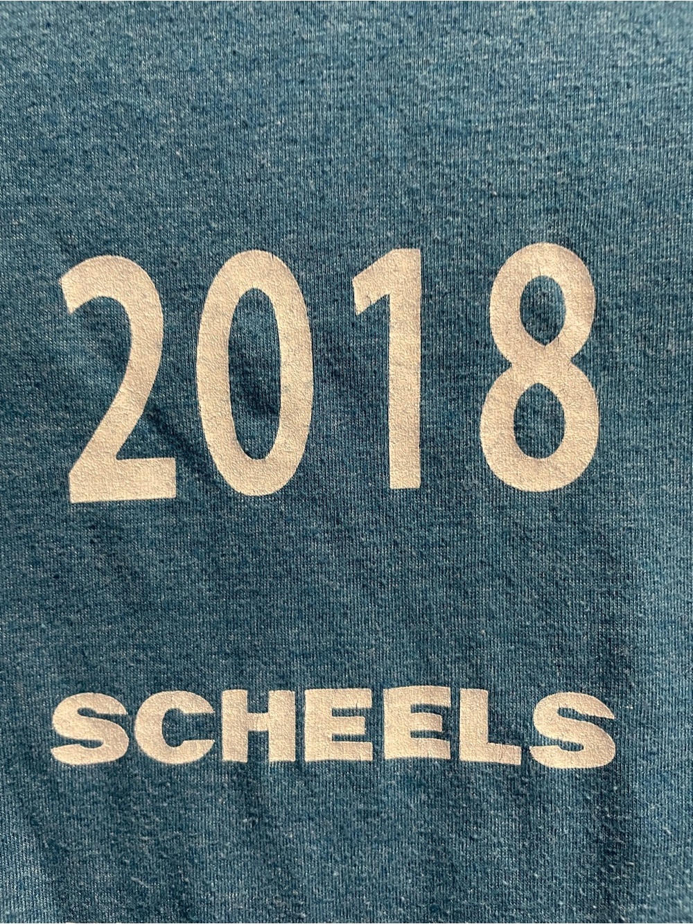 The OC Marathon Relay Scheels Graphic T-Shirt Blue Teal Size Small Tri-Blend - Picture 6 of 9
